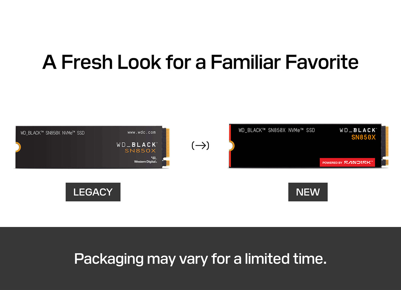 WD_BLACK SN850X 1TB Internal NVMe SSD without Heatsink - Image1