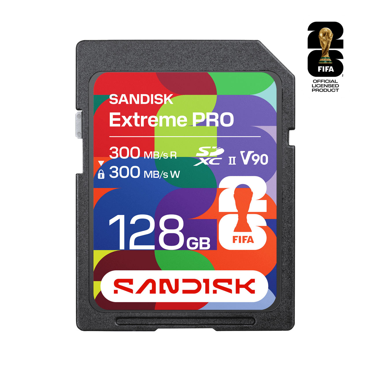 SANDISK SD UHS-II Card: FIFA World Cup 2026\u2122 Edition - 128GB - Image1