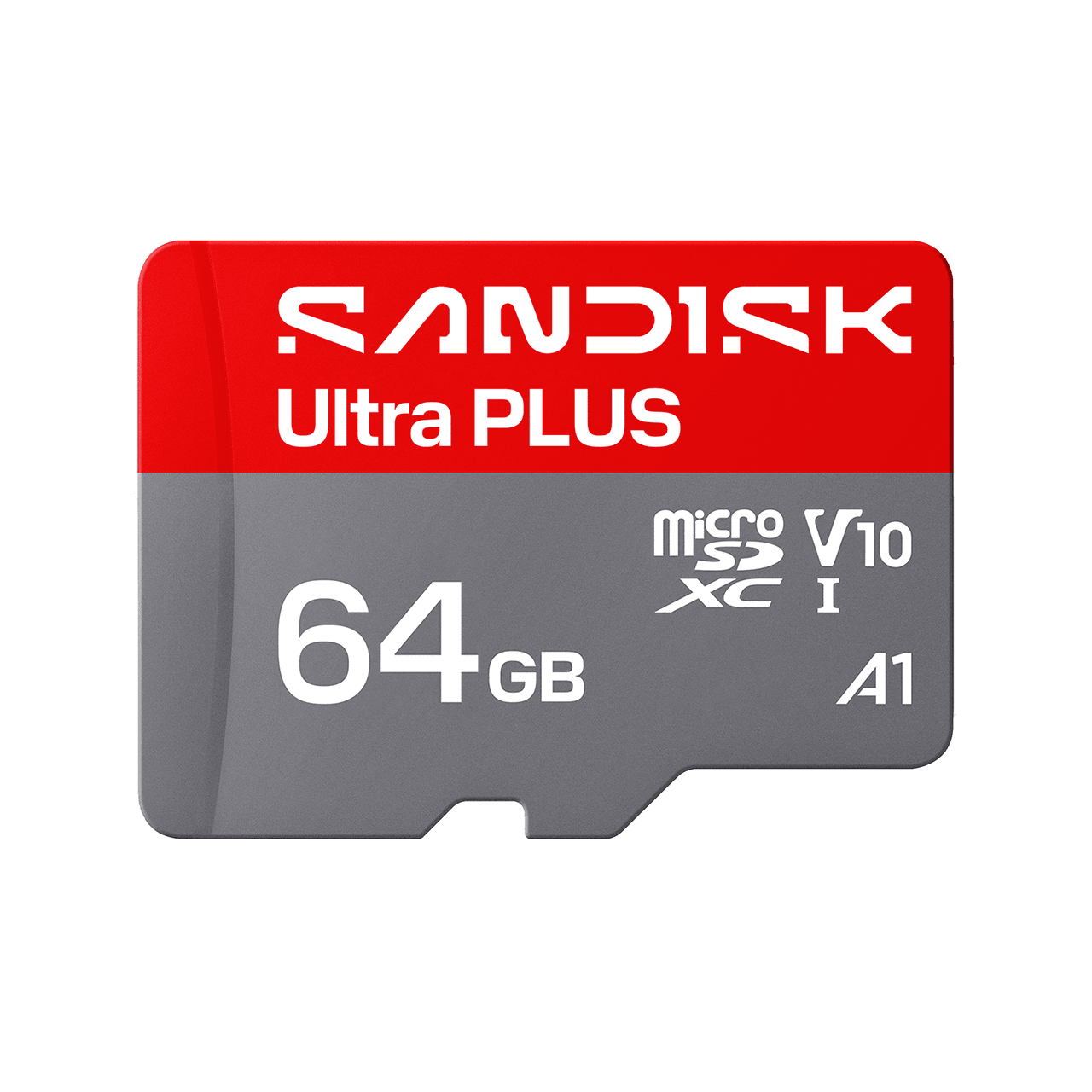 SANDISK Ultra PLUS microSD\u2122 UHS-I Card - 64GB - Image2