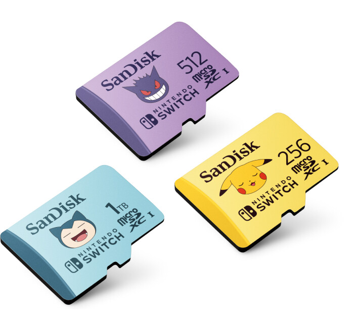 Nintendo Switch Compatible microSD High-Capacity Memory