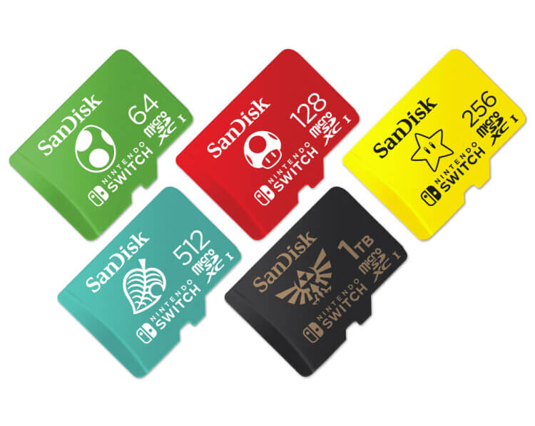 Nintendo Switch用microSD大容量メモリーカード | Sandisk