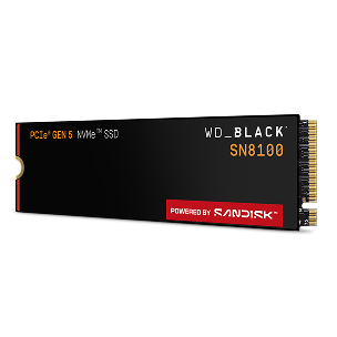 内蔵型SSD WD_BLACK SN8100 4TB PCIe Gen5 NVMe SSD 4TB* WD_BLACK™ SN8100 PCIe® 5.0x4 NVMe™ M.2 SSD