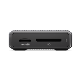 Ssd with sd card reader clearance