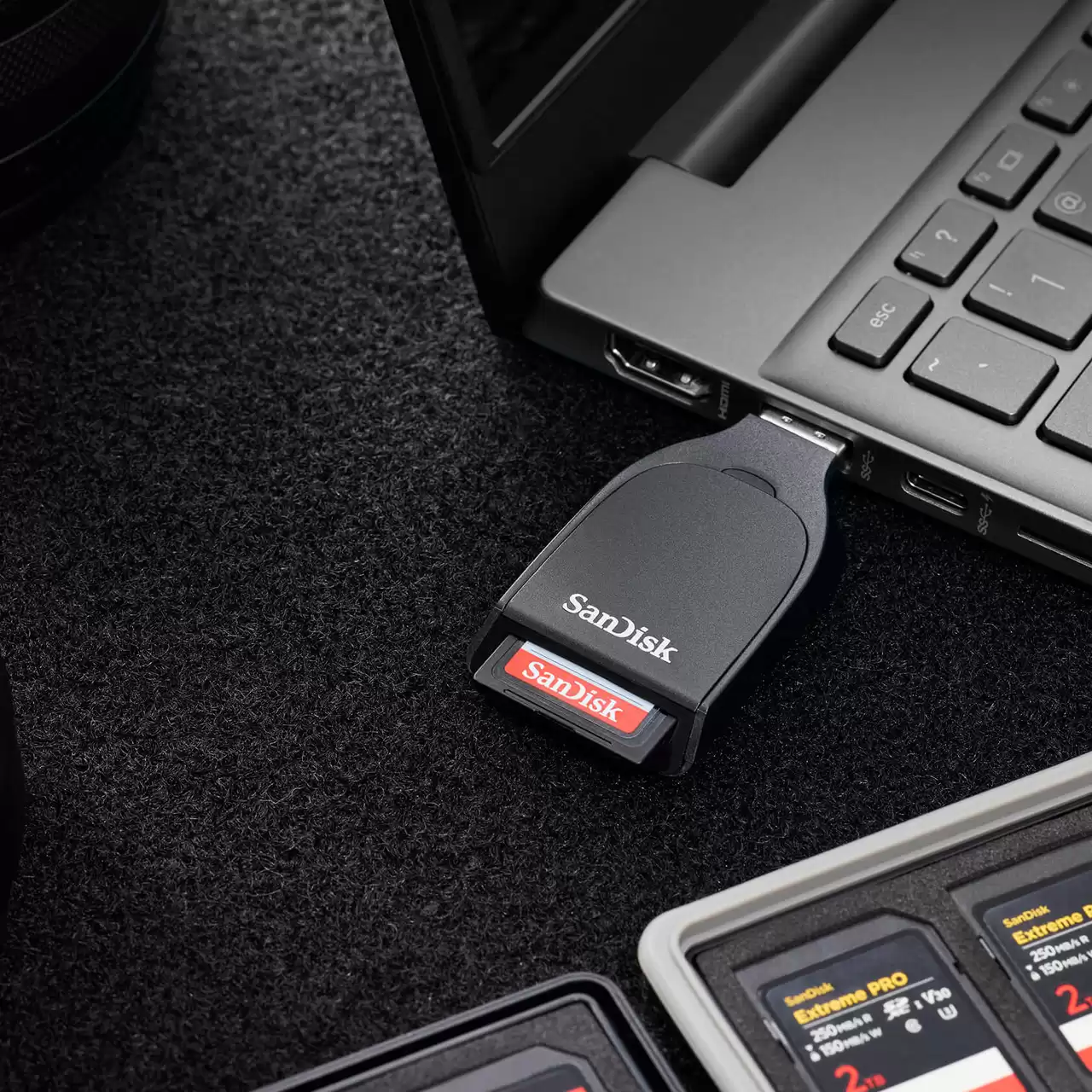 SanDisk QuickFlow SD Card Reader Feature 1- Zoom Image
