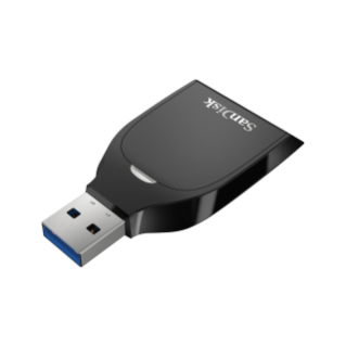 SanDisk QuickFlow SD Card Reader Left