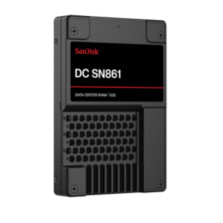 SanDisk DC SN861 NVMe SSD U.2  Right