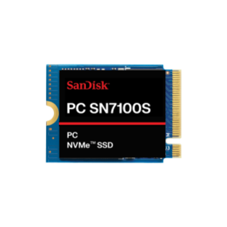SanDisk PC SN7100S NVMe SSD M.2 2230 Front