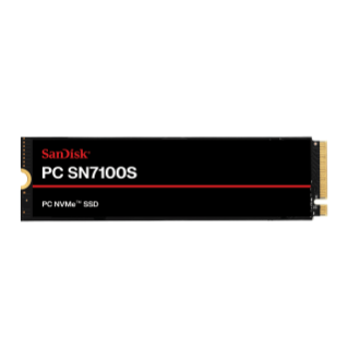 SanDisk PC SN7100S NVMe SSD M.2 2280 Front