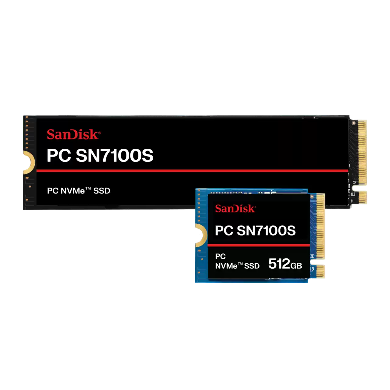 SanDisk PC SN7100S NVMe SSD- Zoom Image