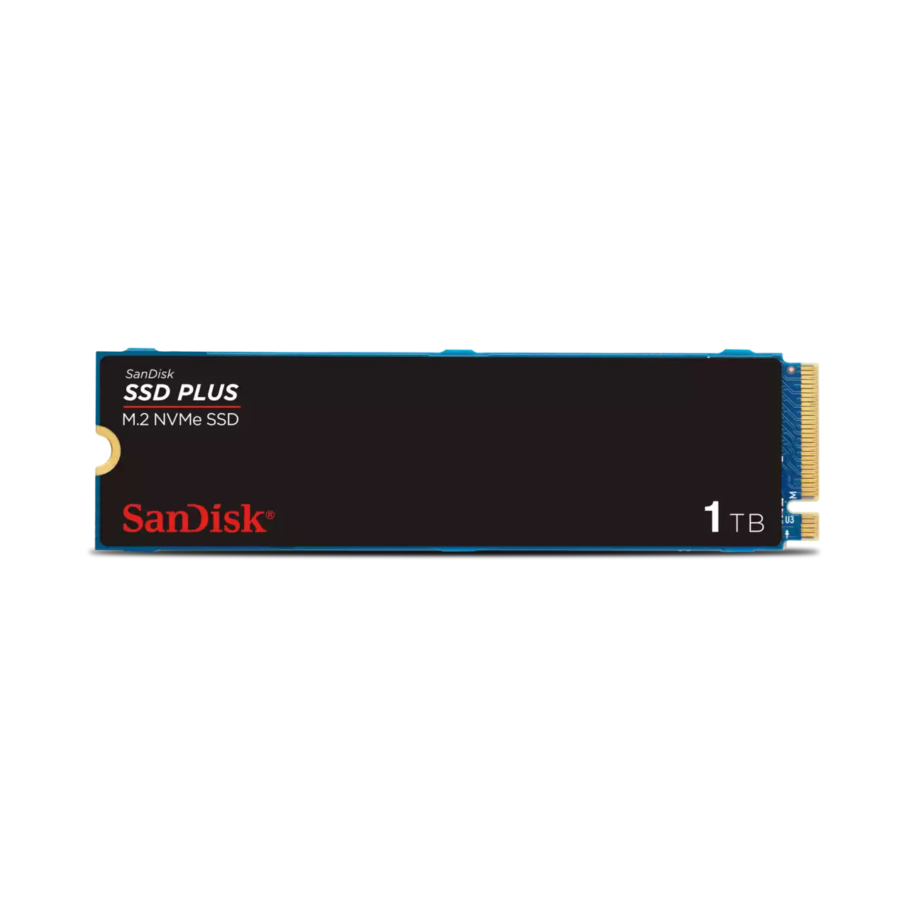 SanDisk® SSD PLUS M.2 NVMe SSD - 1TB- Zoom Image