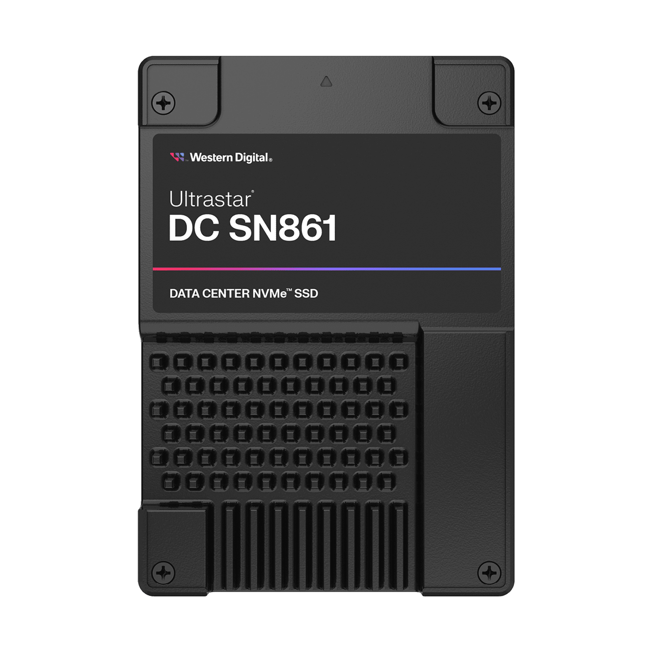 Ultrastar Data Center SN861 SSD with PCIe Gen5 Front