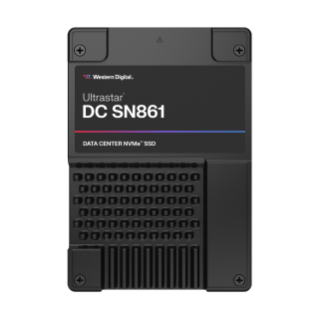 Ultrastar Data Center SN861 SSD with PCIe Gen5 Front