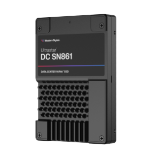 Ultrastar Data Center SN861 SSD with PCIe Gen5 Left