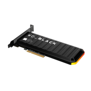 WD Black AN1500 NVMe SSD Angled