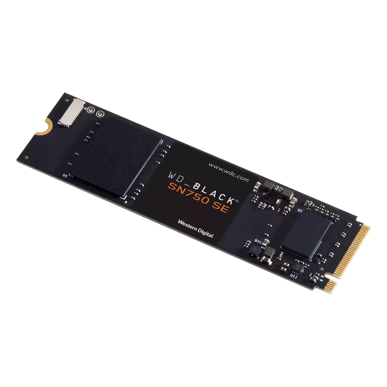 WD Black SC750 SE NVMe SSD Angled- Zoom Image