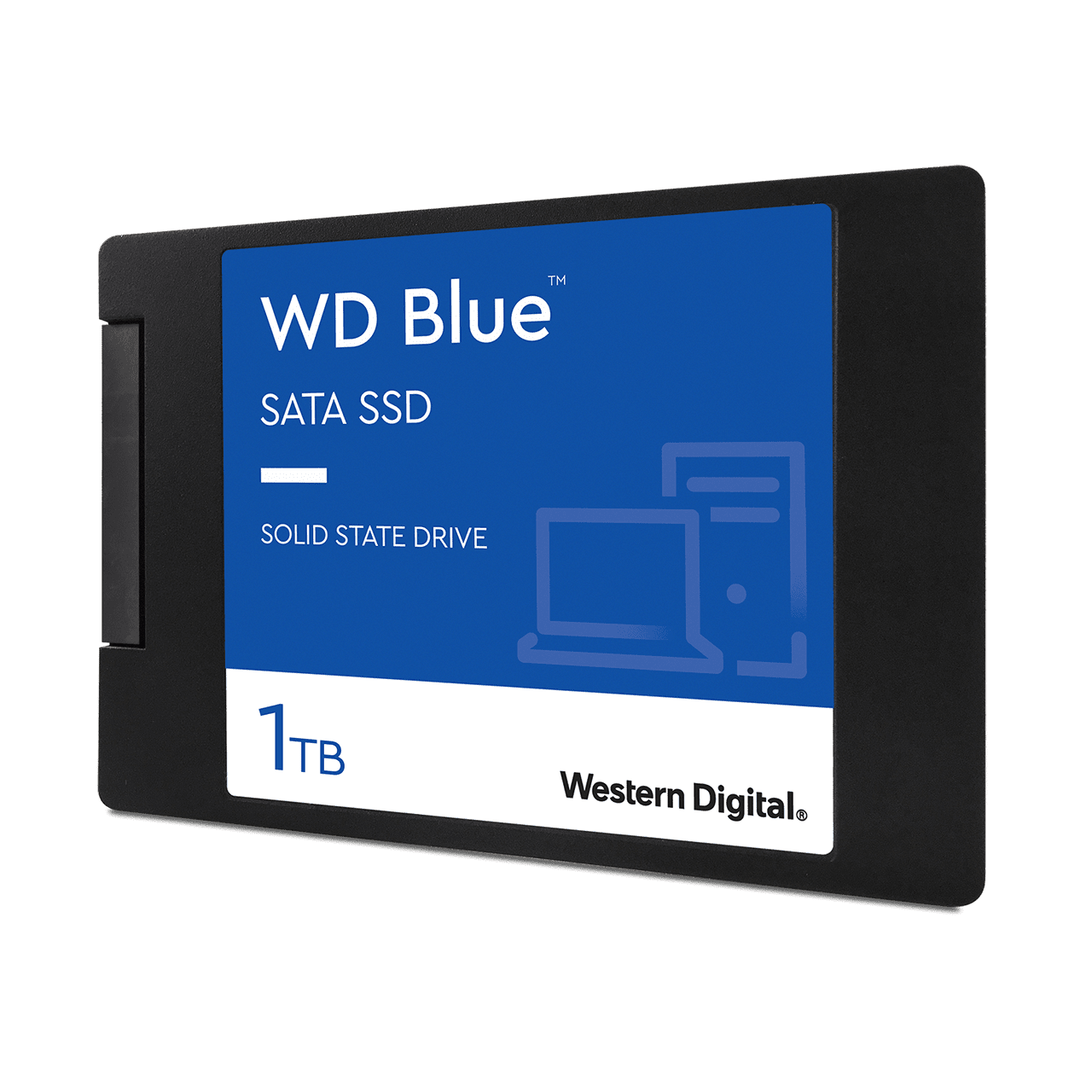 1 TB WD Blue SATA SSD 2.5”/7mm cased | Sandisk
