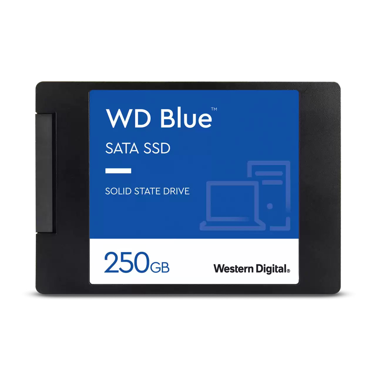 WD Blue 3D Nand Sata SSD 250GB Front- Zoom Image