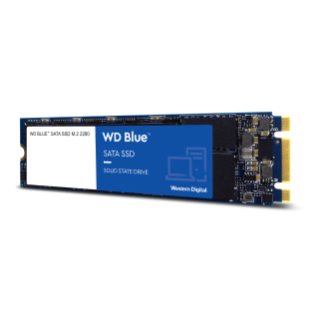 WD Blue SSD 3D NAND M2 left