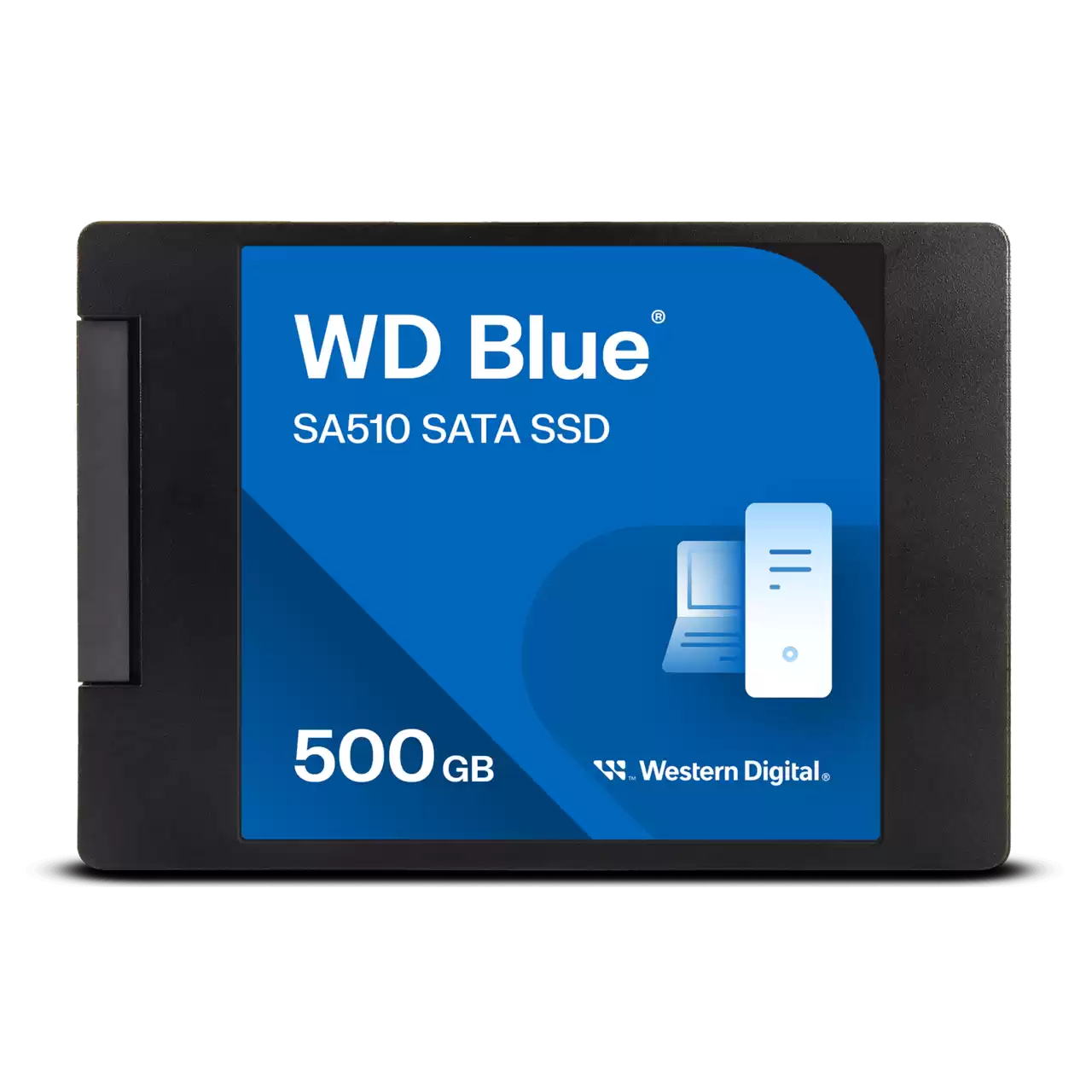 WD Blue SA510 SATA SSD 2.5-inch 500GB Front- Zoom Image