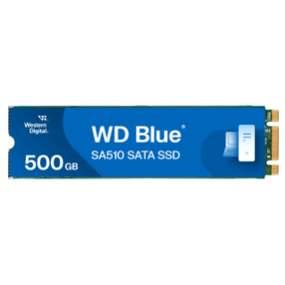WD Blue SA510 SATA SSD M.2 500GB Front