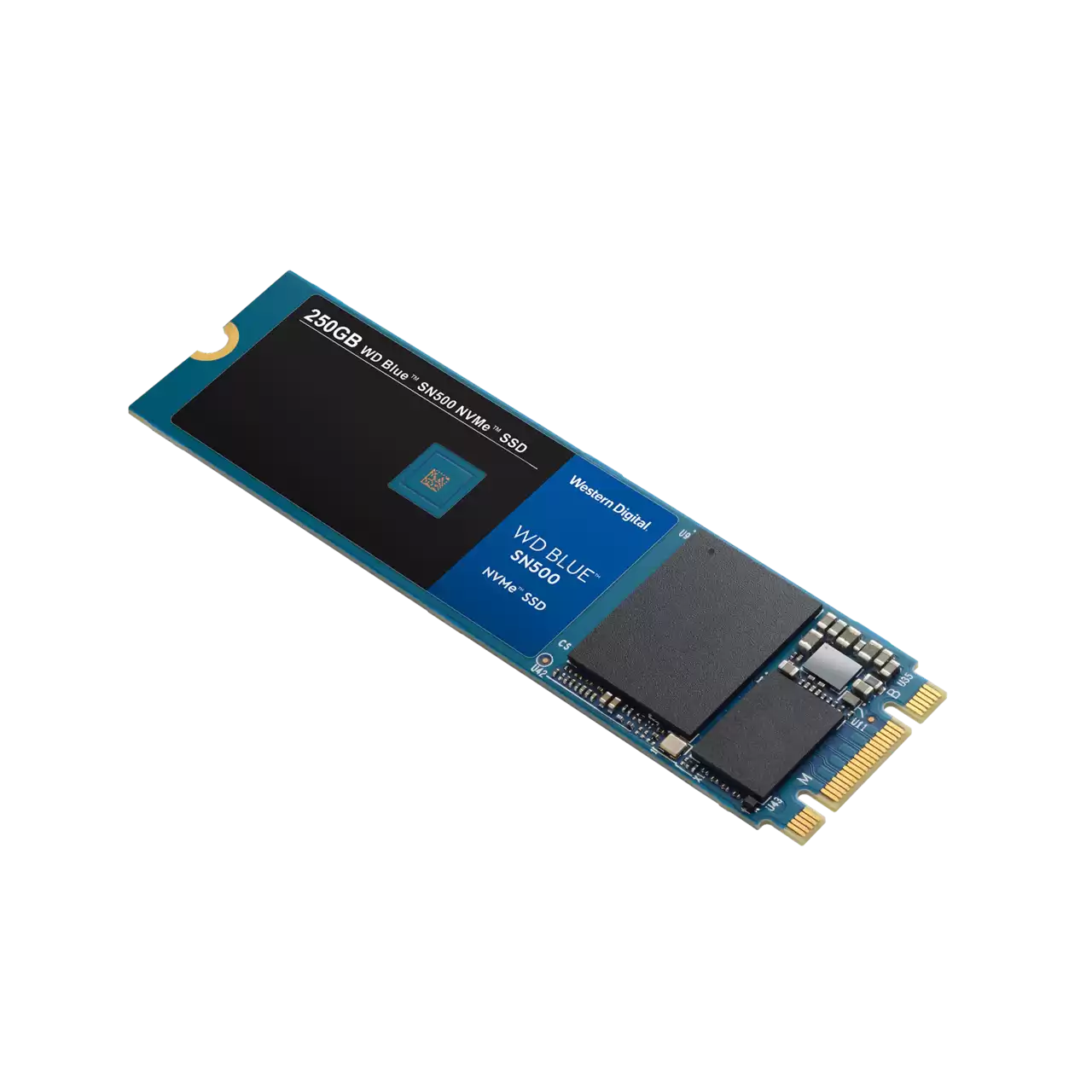 WD Blue SN500 NVME SSD Angle- Zoom Image