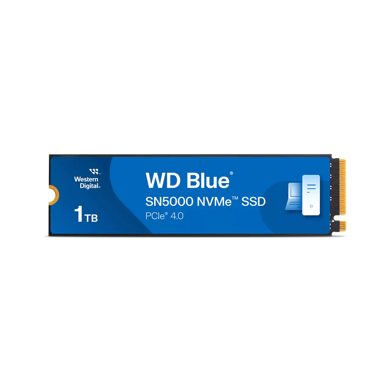 WD Blue SN5000 NVMe SSD 1TB Front- Zoom Image