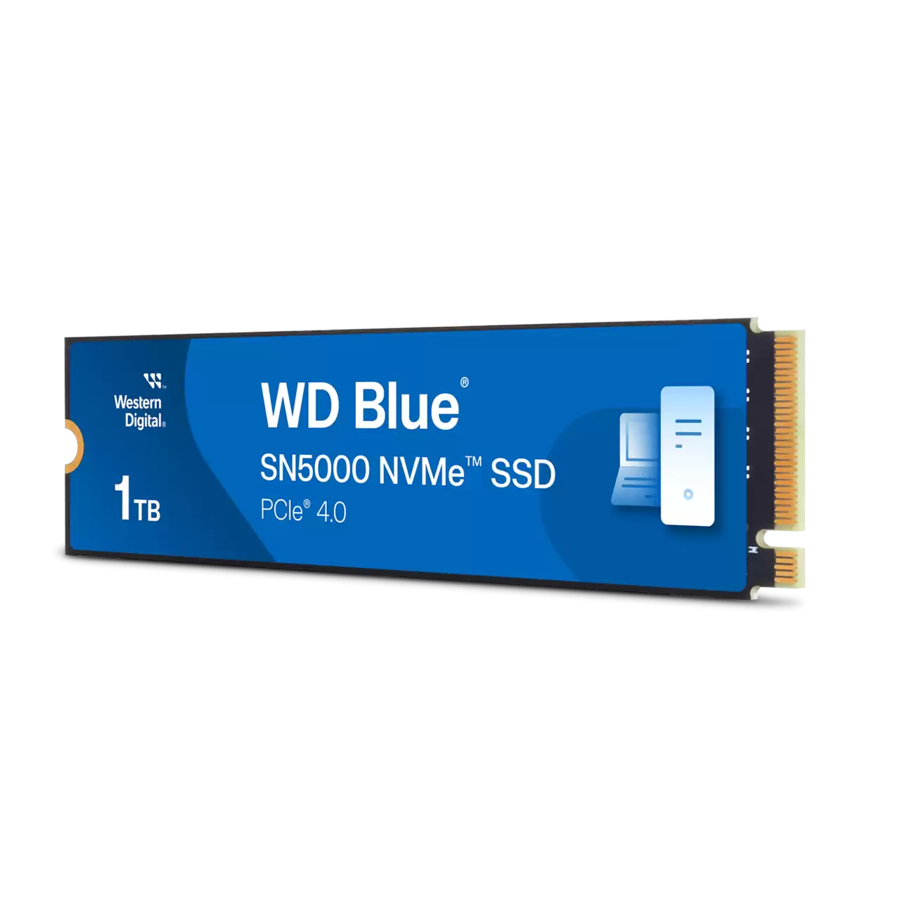 WD Blue SN5000 NVMe SSD 1TB Left- Zoom Image