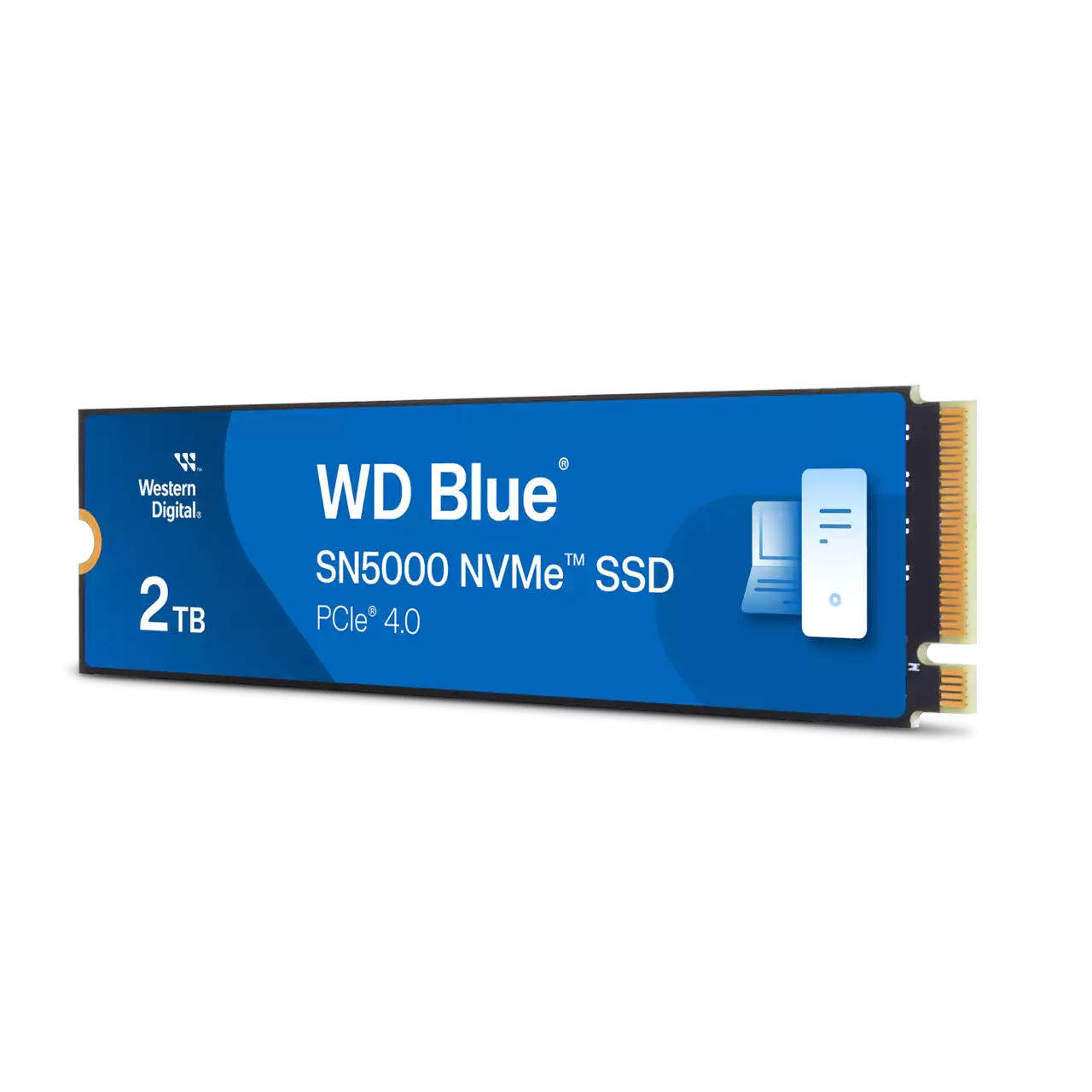 WD Blue SN5000 NVMe SSD 2TB Left- Zoom Image