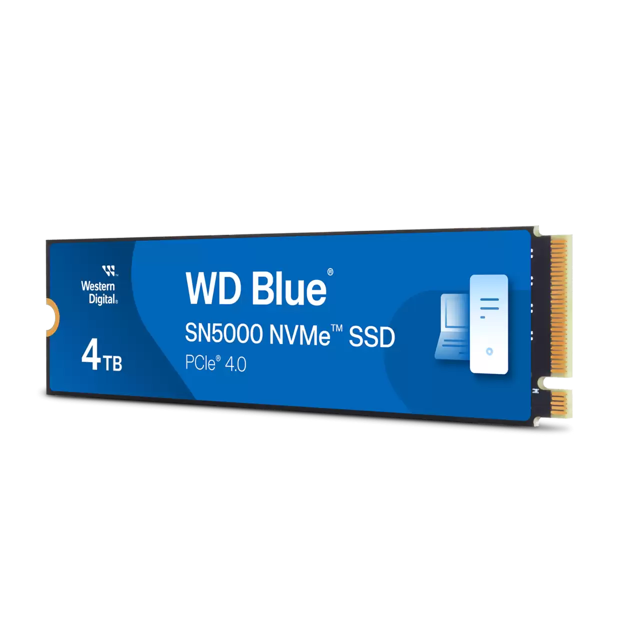 WD Blue SN5000 NVMe SSD 4TB Left- Zoom Image