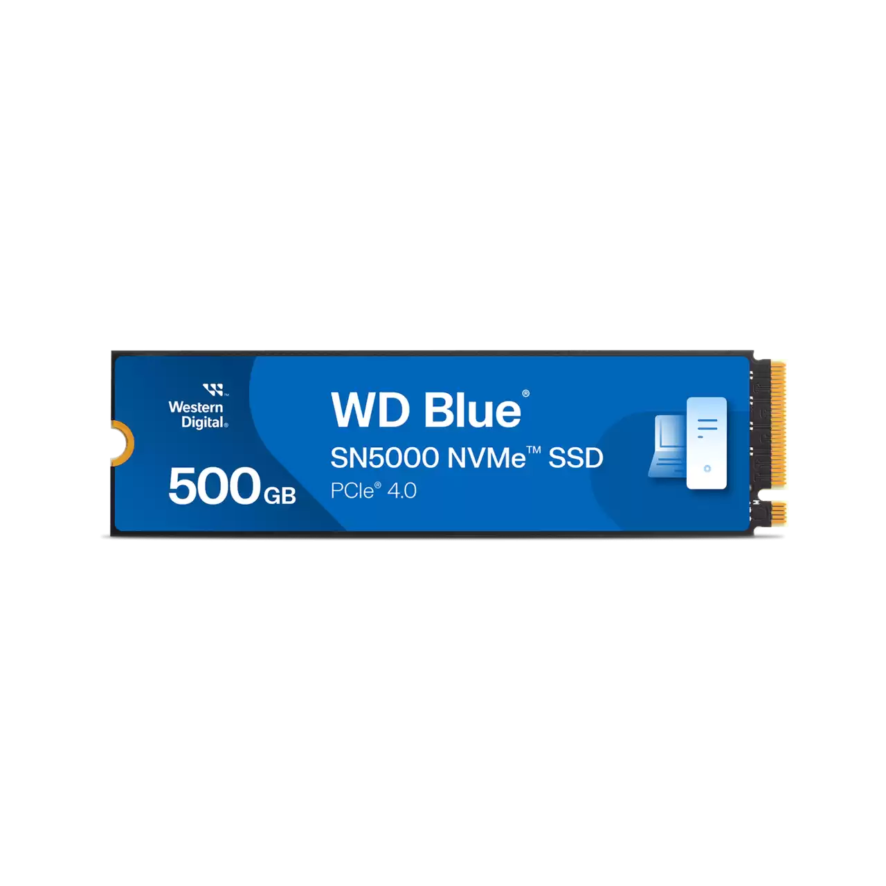 WD Blue SN5000 NVMe SSD 500GB Front- Zoom Image