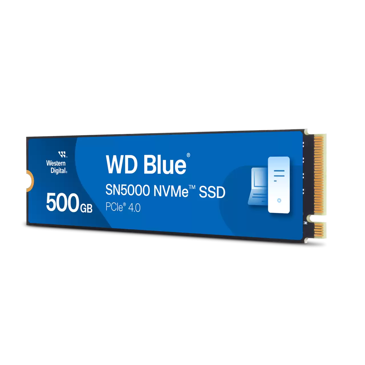 WD Blue SN5000 NVMe SSD 500GB Left- Zoom Image
