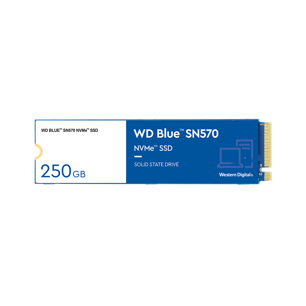 WD Blue\u2122 SN570 NVMe\u2122 SSD - 250GB - Image1