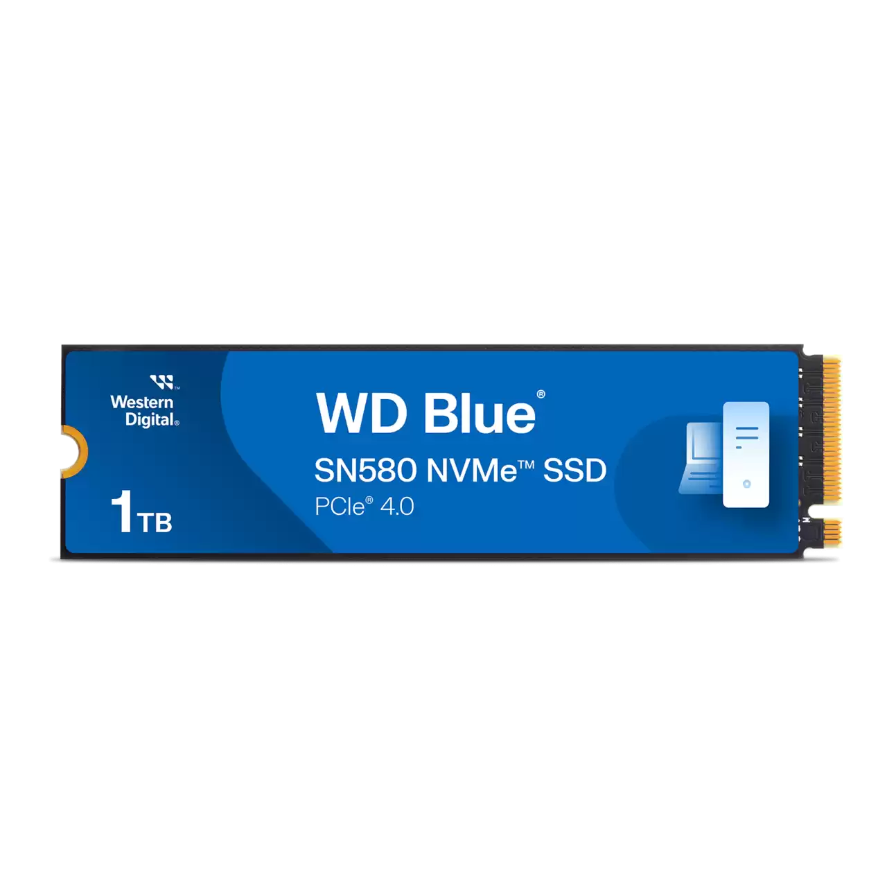 WD Blue SN580 NVMe SSD 1TB Front- Zoom Image