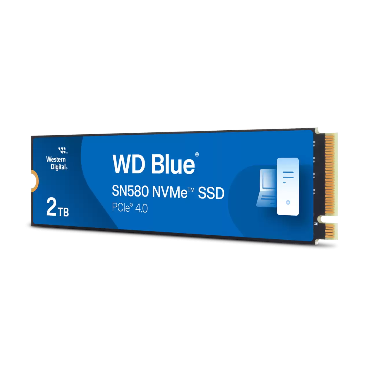 WD Blue SN580 NVMe SSD 2TB Left- Zoom Image