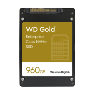 WD Gold NVME SSD 960GB Front