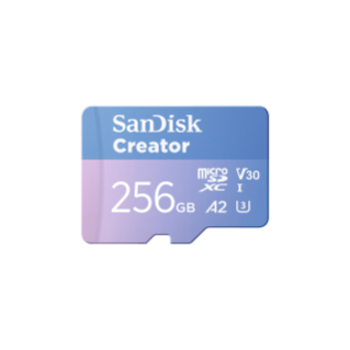 256GB SanDisk Creator microSD Card | Sandisk