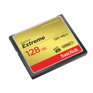 Extreme compact flash 128GB