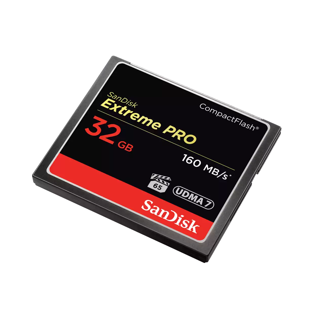 Extreme PRO compact flash 32GB right angled image- Zoom Image