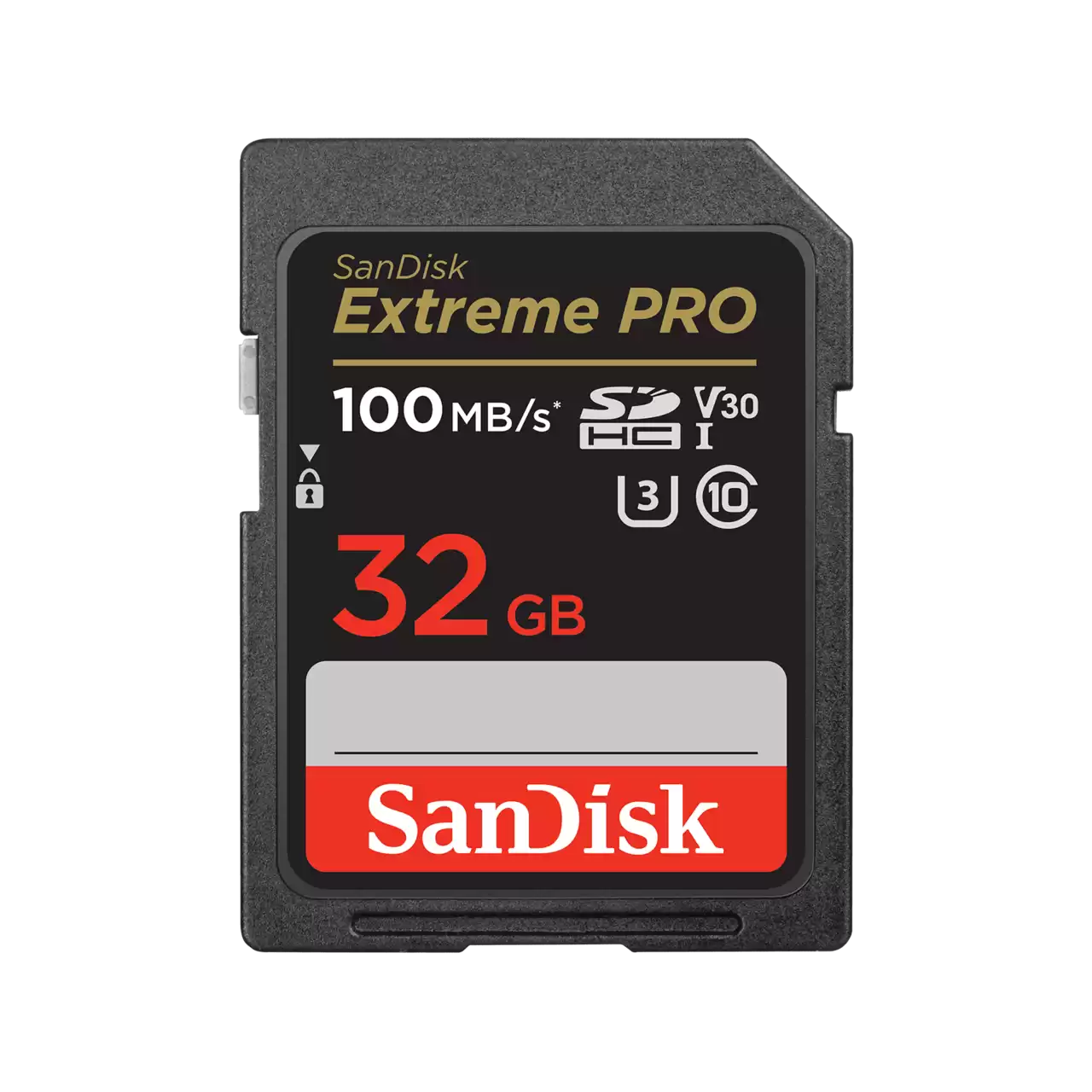 Extreme PRO UHS-I SD 100MB/s 32GB Front- Zoom Image