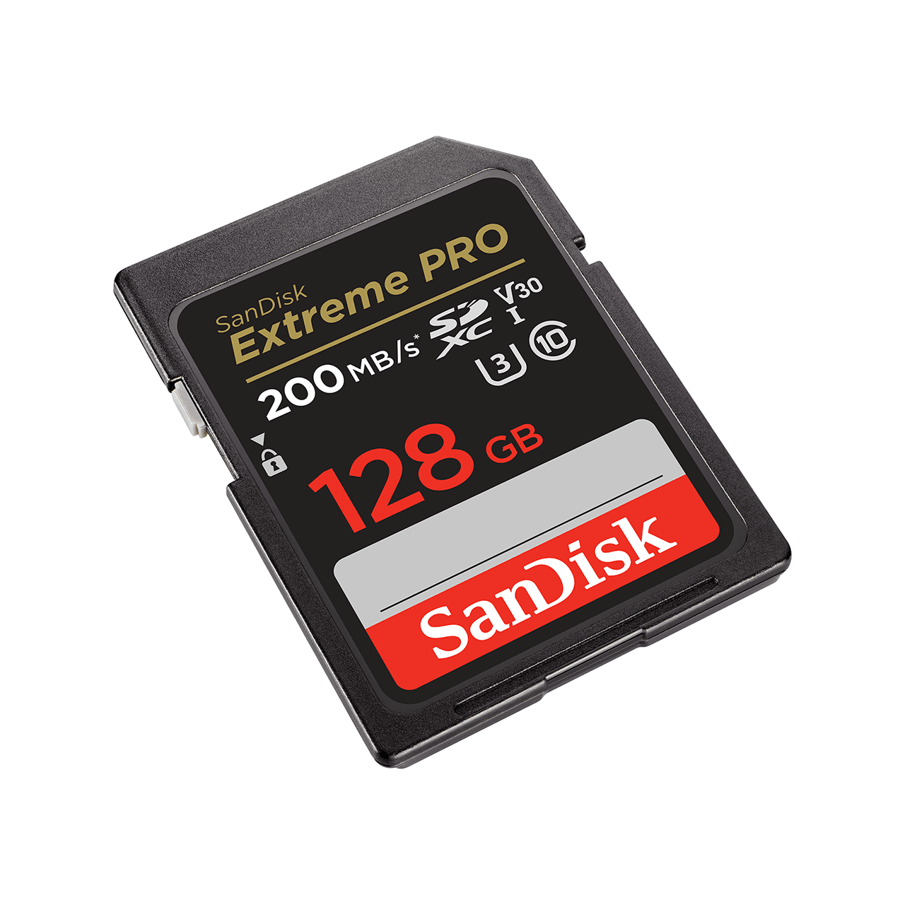 Extreme PRO UHS-I SD 200MB/s 128GB Left