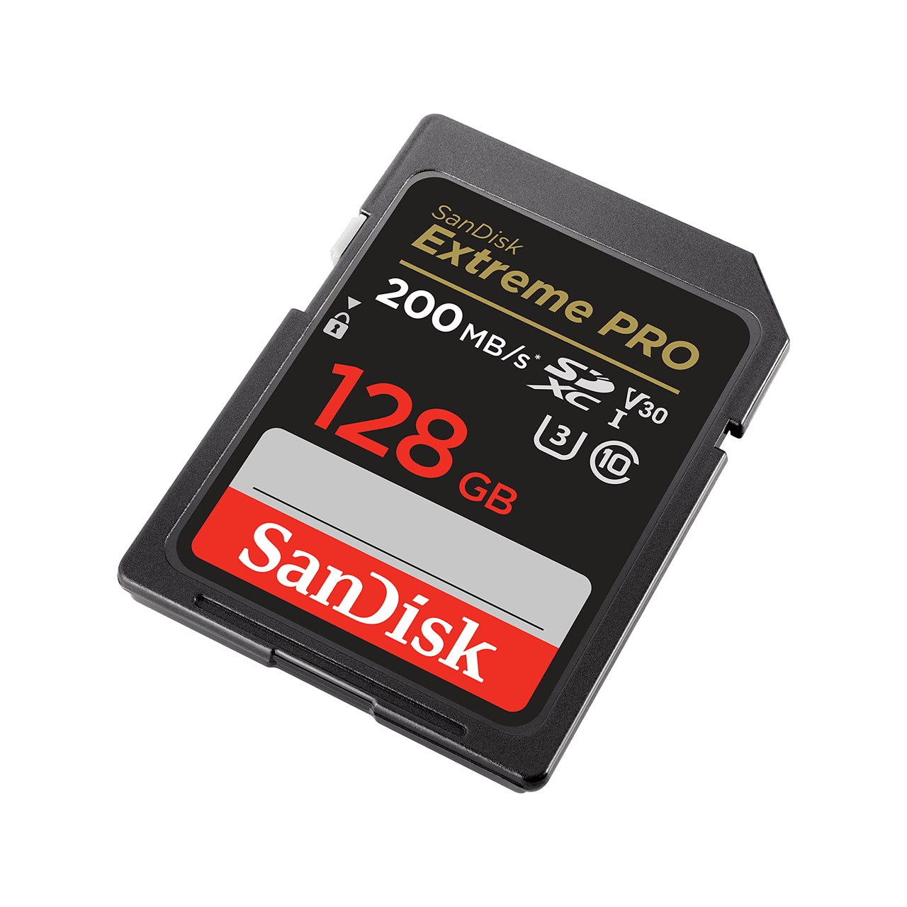 Extreme PRO UHS-I SD 200MB/s 128GB Right