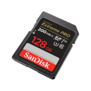 Extreme PRO UHS-I SD 200MB/s 128GB Right