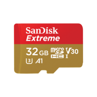 SanDisk Extreme UHS-I microSD memory card 32GB