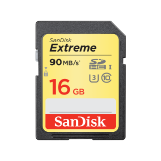 Extreme PRO UHS-I SD 16GB front image