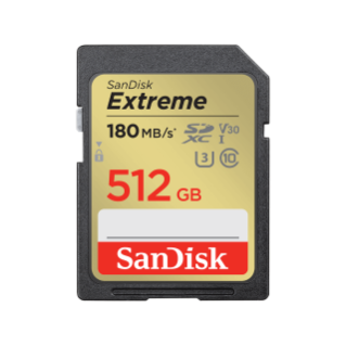 Extreme PRO UHS-I SD 180MB/s 512GB Front
