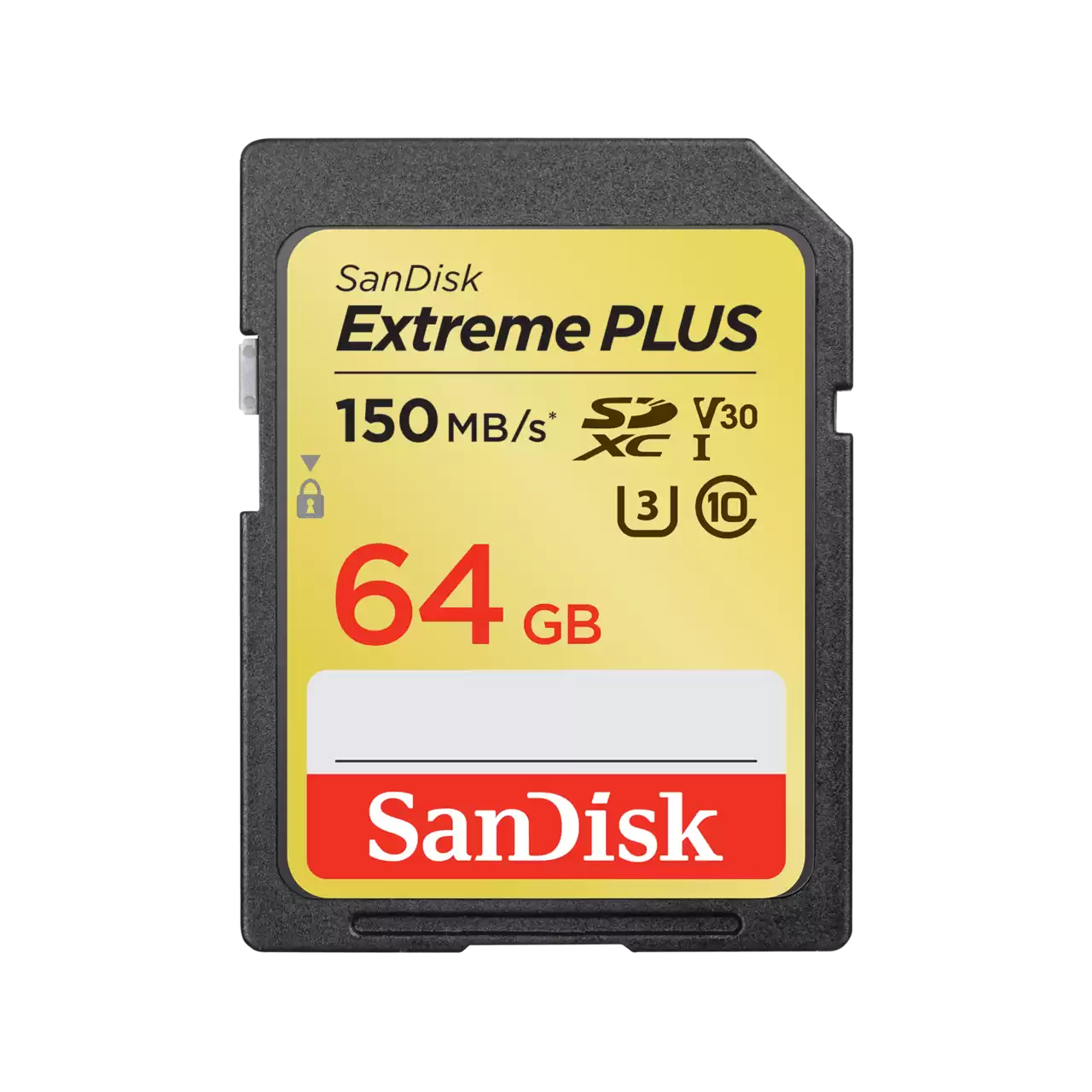 SanDisk extreme plus SD UHS-I 64GB 150mbs product image- Zoom Image