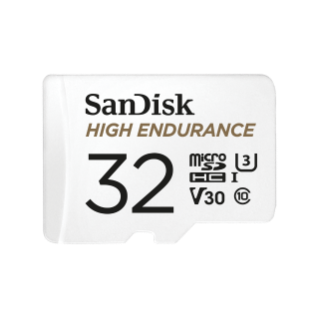 High endurance UHS-I microSD 32GB front image