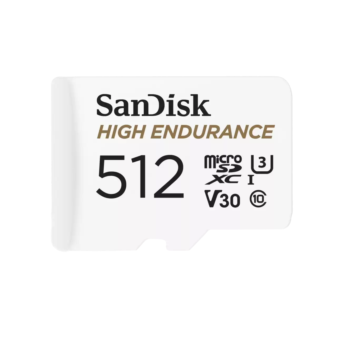 High endurance UHS-I microSD 512GB front image- Zoom Image