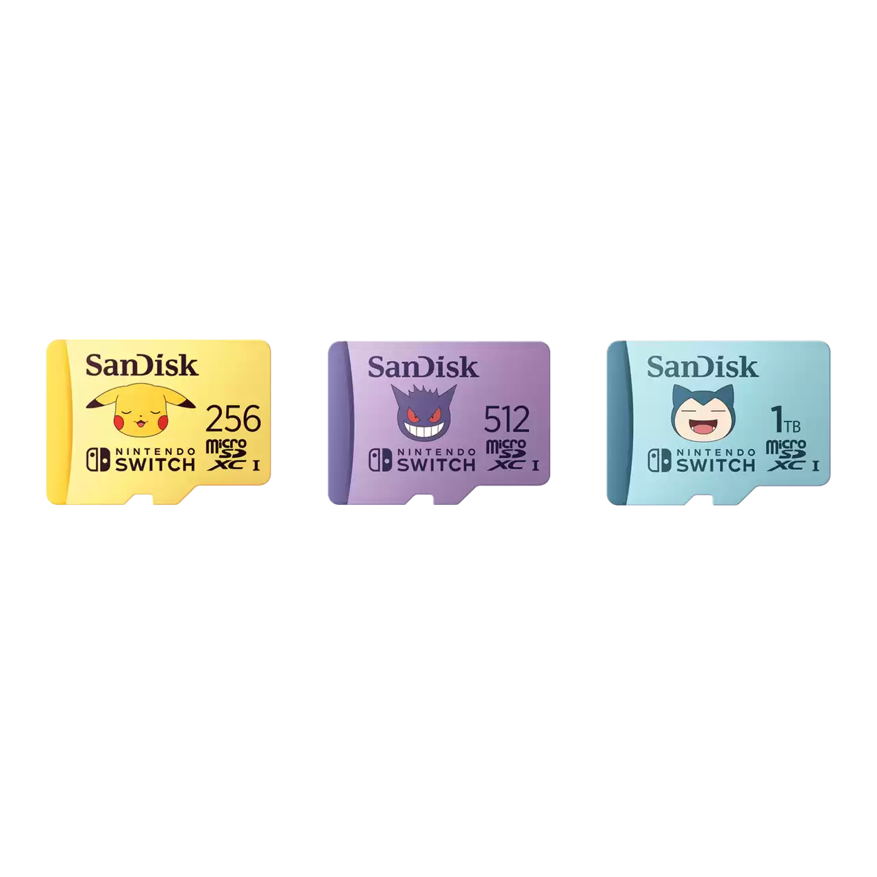 SanDisk Pokémon microSD Card Group- Zoom Image