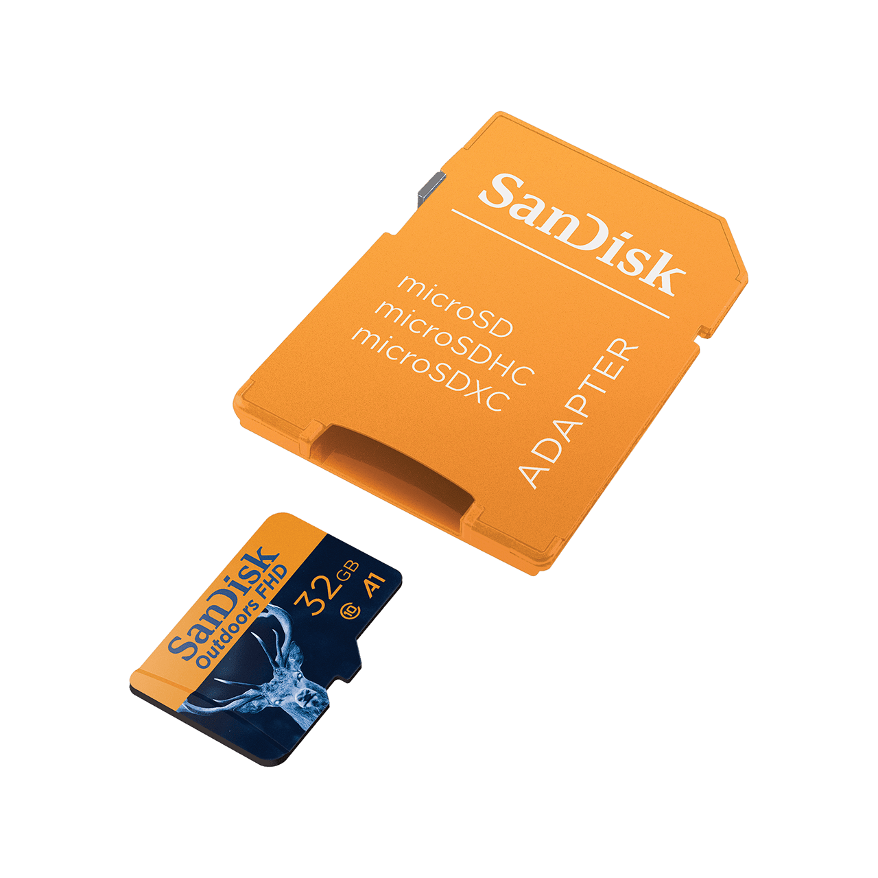 SanDisk Outdoors FHD microSD 32GB With Adapter